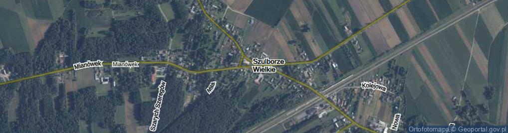 Zdjęcie satelitarne Jana Pawła II ul.